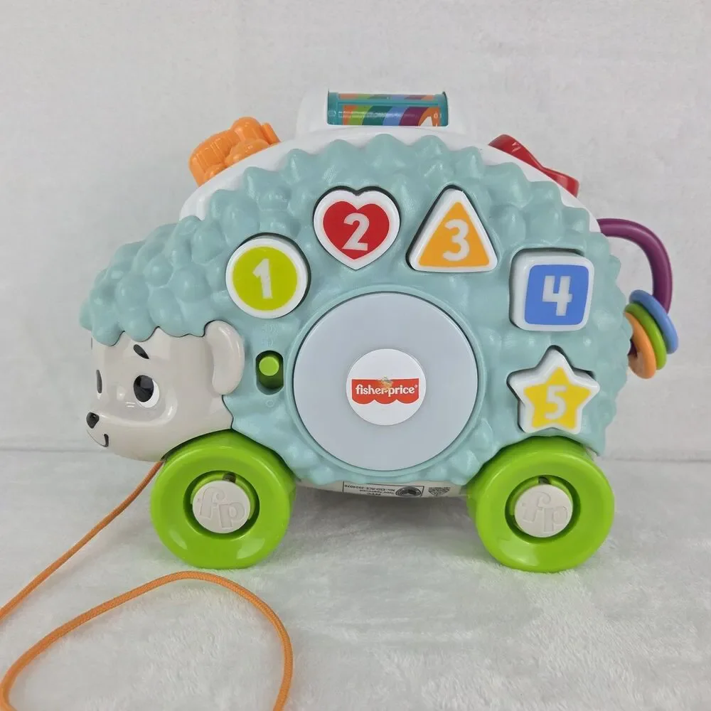 Fisher Price Linkimals Happy Shapes Hedgehog Tested Working Learning Toy
